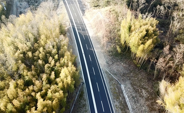 八幡木津線地方道路交付金工事